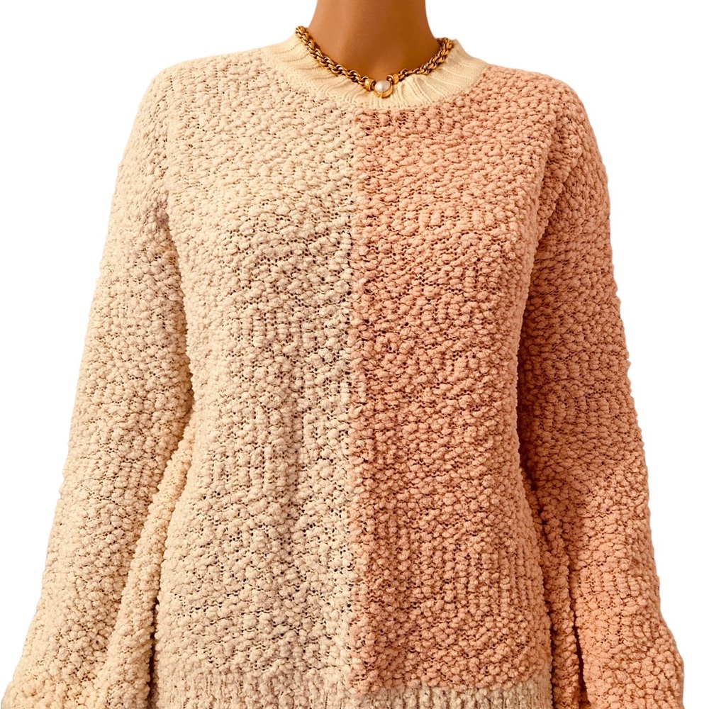 Pink And White Pullover - image 1